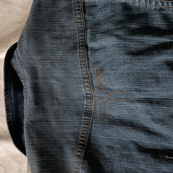 Gloria Vanderbilt denim jacket Size medium - Picture 7 of 10